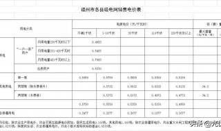 2021年8月1日电费调整